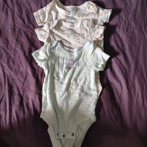 Cloud Island Kids One Pieces - White, Cream, Green